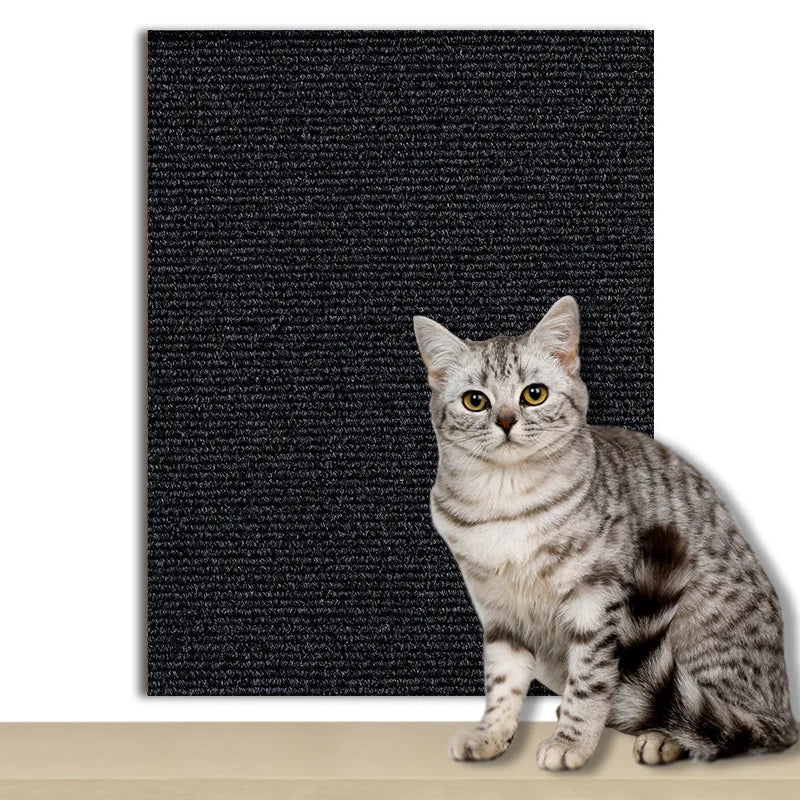 猫の爪とぎ対策 ソファ保護マット 粘着式