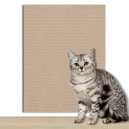 猫の爪とぎ対策 ソファ保護マット 粘着式